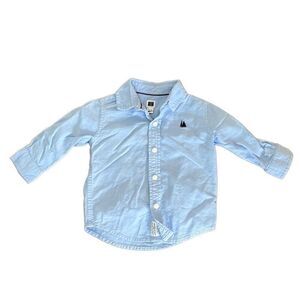 Janie and Jack little baby boy dress shirt size 3 to 6 month
